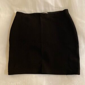Black Bandage Mini Skirt - Size Small